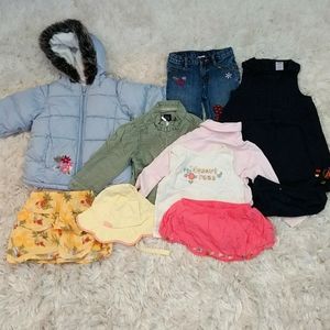 Bundle of toddler clothes 3T